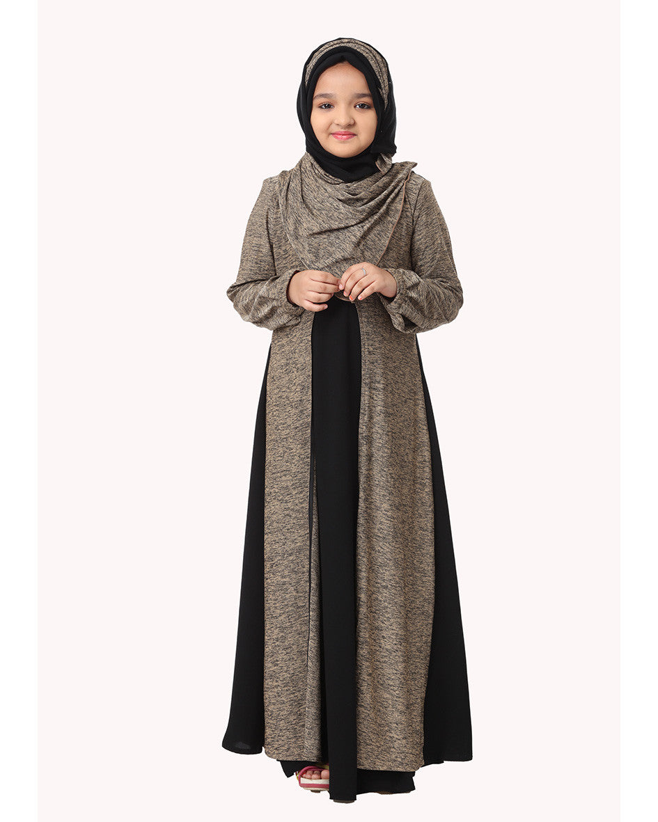 Mehar Little Girl's Zara Abaya