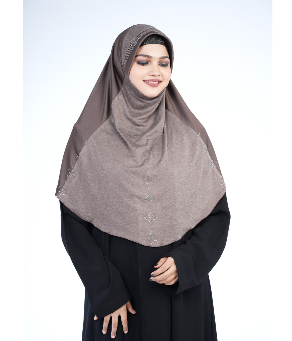 Mehar Hijab Modest Stylish Dual Color Zyfa DD Hijab.