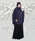 Women's Stylish Soft Rich Polyester Fabric Hanana Sleeve Hijab F Size