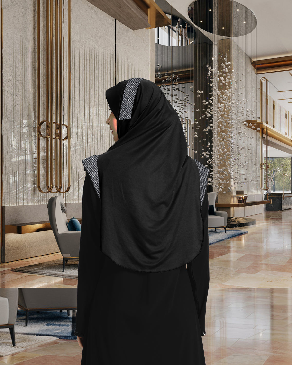 Modest Fashion Women's Soft feel good Fabric Naaz Hijab