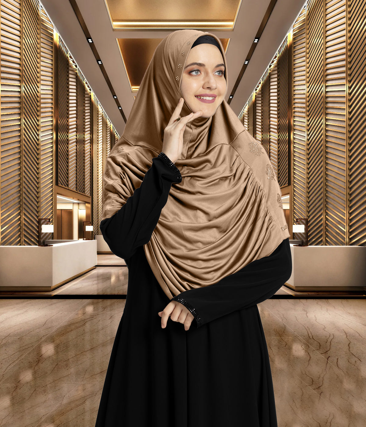 Modest Fashion Women's Soft feel good Fabric Aasimah Hijab