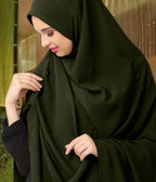 Modest Women's Stylish Rich Premium Texture fabric Crepe Long Hijab HEERA HAMDA