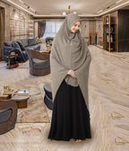 Modest Women's Stylish Rich Premium Texture fabric Crepe Long Hijab HEERA HAMDA