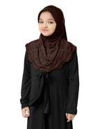 MEHAR HIJAB'S Kids Embellished Girl's Scarf Little Meharin Hijab
