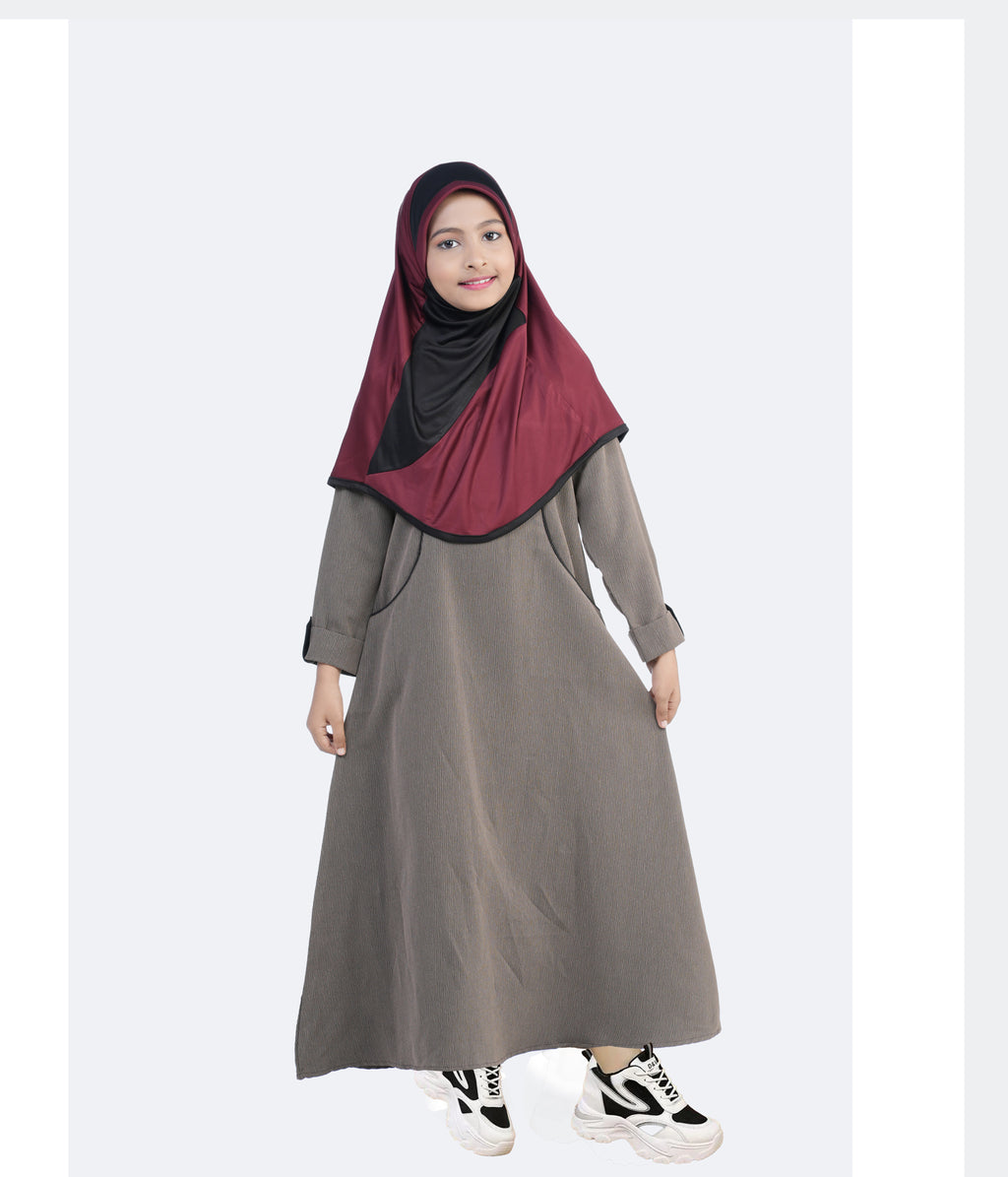 Mehar Hijabs Stylish Little Ruksan Dual Color Hijab
