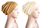 Mehar Hijab Women's Hair Bonnet SD Cap (set of 2)