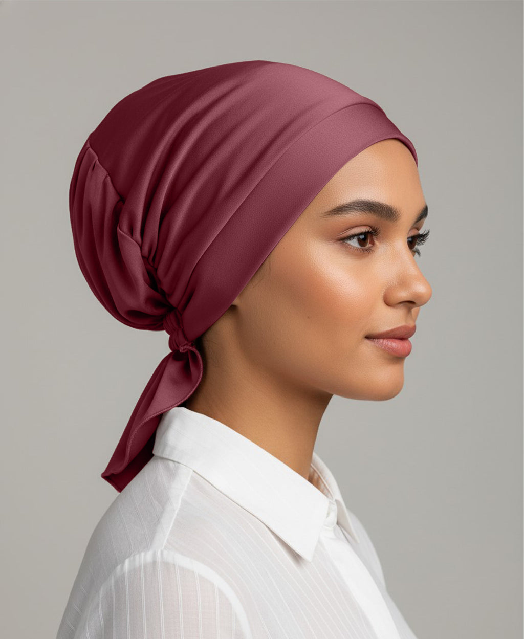 Aleena Tail Cap – Premium Hijab Undercap with Elegant Tail, Soft Stretch
