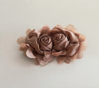 Women's Flower Brooches chocolate color 2 in1 for enhance your dressing style.
