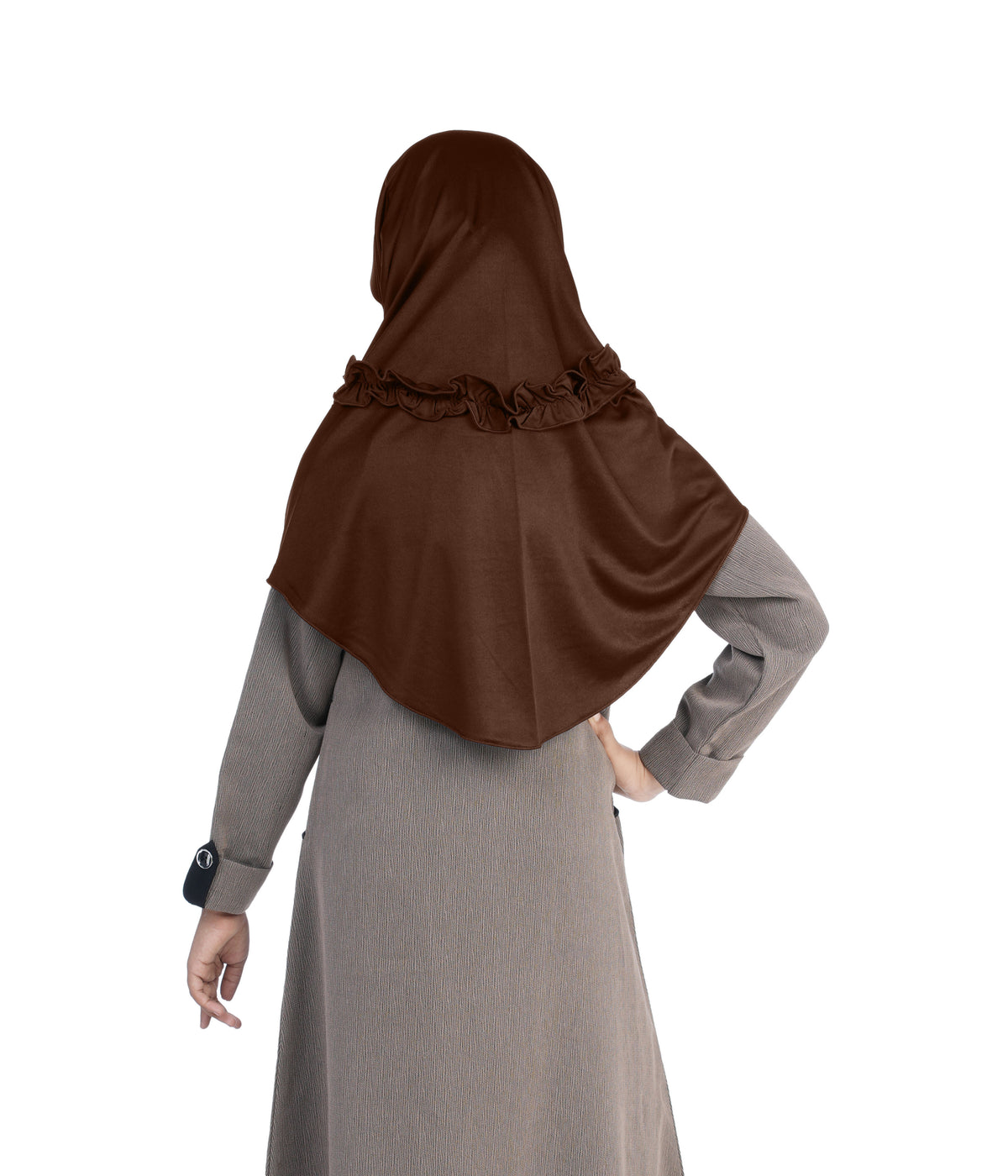 Mehar Little Nidha Hijab for Girls – Embellished with Embroidery & amp S
