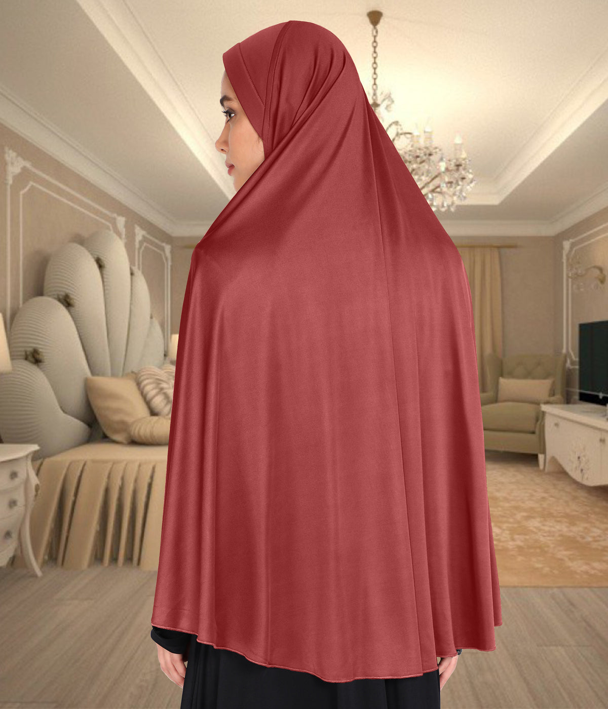 Mehar Hijab's Modest Women's Soft feel good fabric Regular Plain Ma-ale Hijab