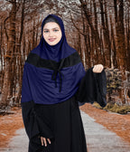 Mehar Shakira Elegant Dual-Tone Knot Hijab