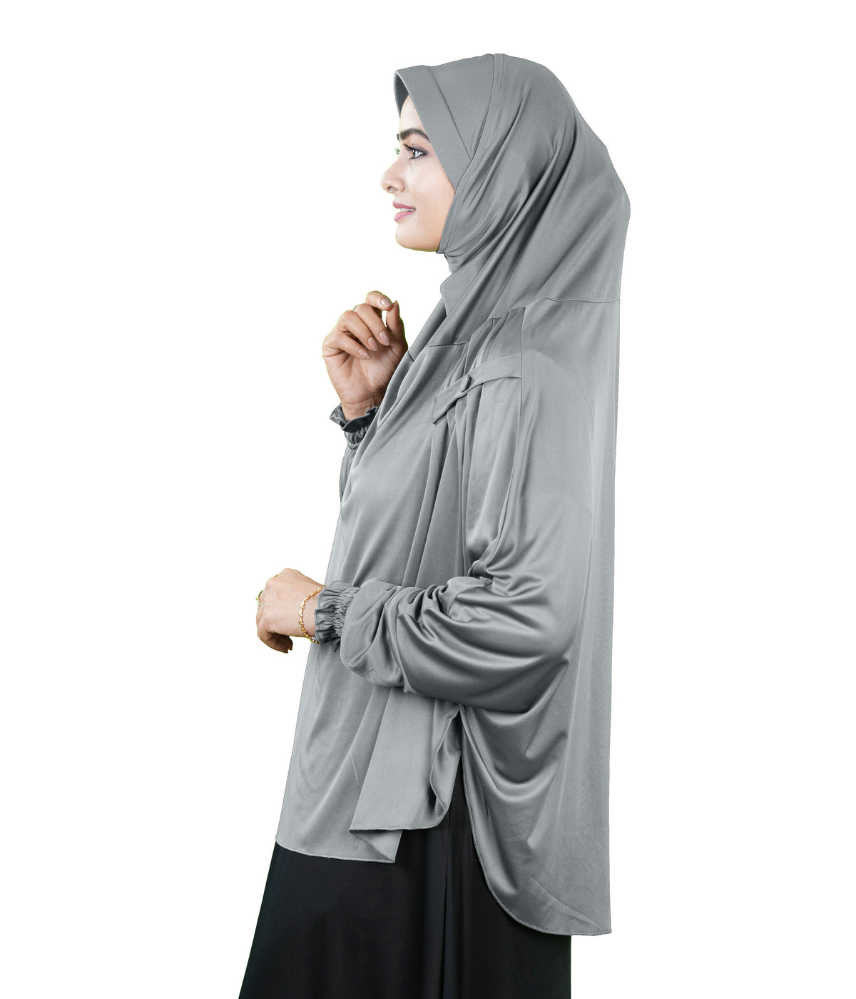 Mehar Hijabs Modest Elegant Saima Farasha type Hijab – One-Piece