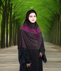 Mehar Shakira Elegant Dual-Tone Knot Hijab