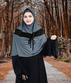 Mehar Shakira Elegant Dual-Tone Knot Hijab