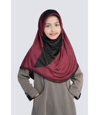 Mehar Hijabs Stylish Little Ruksan Dual Color Hijab