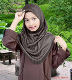 Modest Fashion Kids Soft feel good Fabric Manal Hijab.