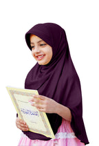 Mehar Hijab's Girl's Plain Long Hijab feel good Little Ma-ale Hijab