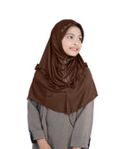 Mehar Little Nidha Hijab for Girls – Embellished with Embroidery & amp S