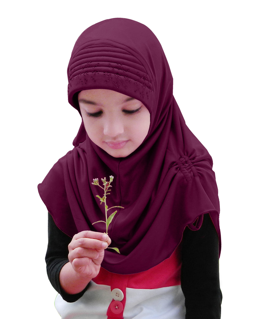 MEHAR HIJAB'S Girl's Scarf Embellished Little Heena Hijab