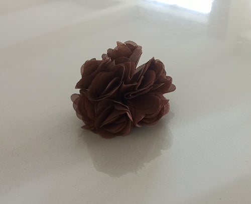 Women's Flower Brooches Chocolate colour for enhance your dressing style