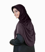 Mehar Hijab Muslim Women's Dual Layer & Dual Texture Fabric Zaira Hijab