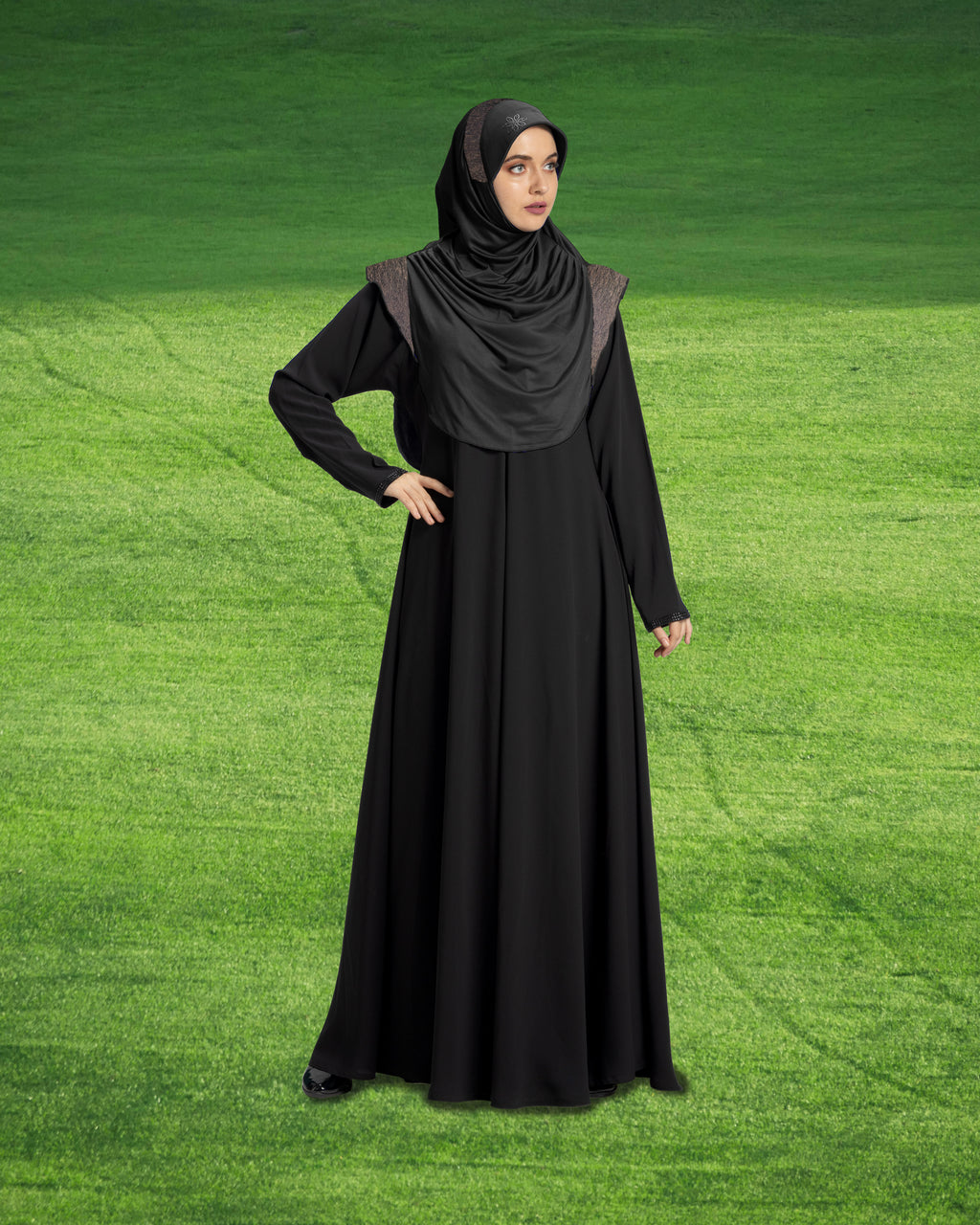 Mehar Hijab's Modest Women's Stylish Designer headwear Naaz Hijab