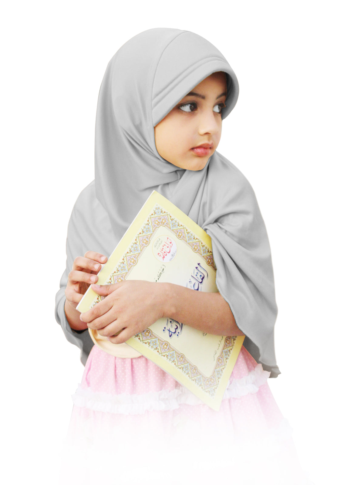 Mehar Hijab's Girl's Plain Long Hijab feel good Little Ma-ale Hijab
