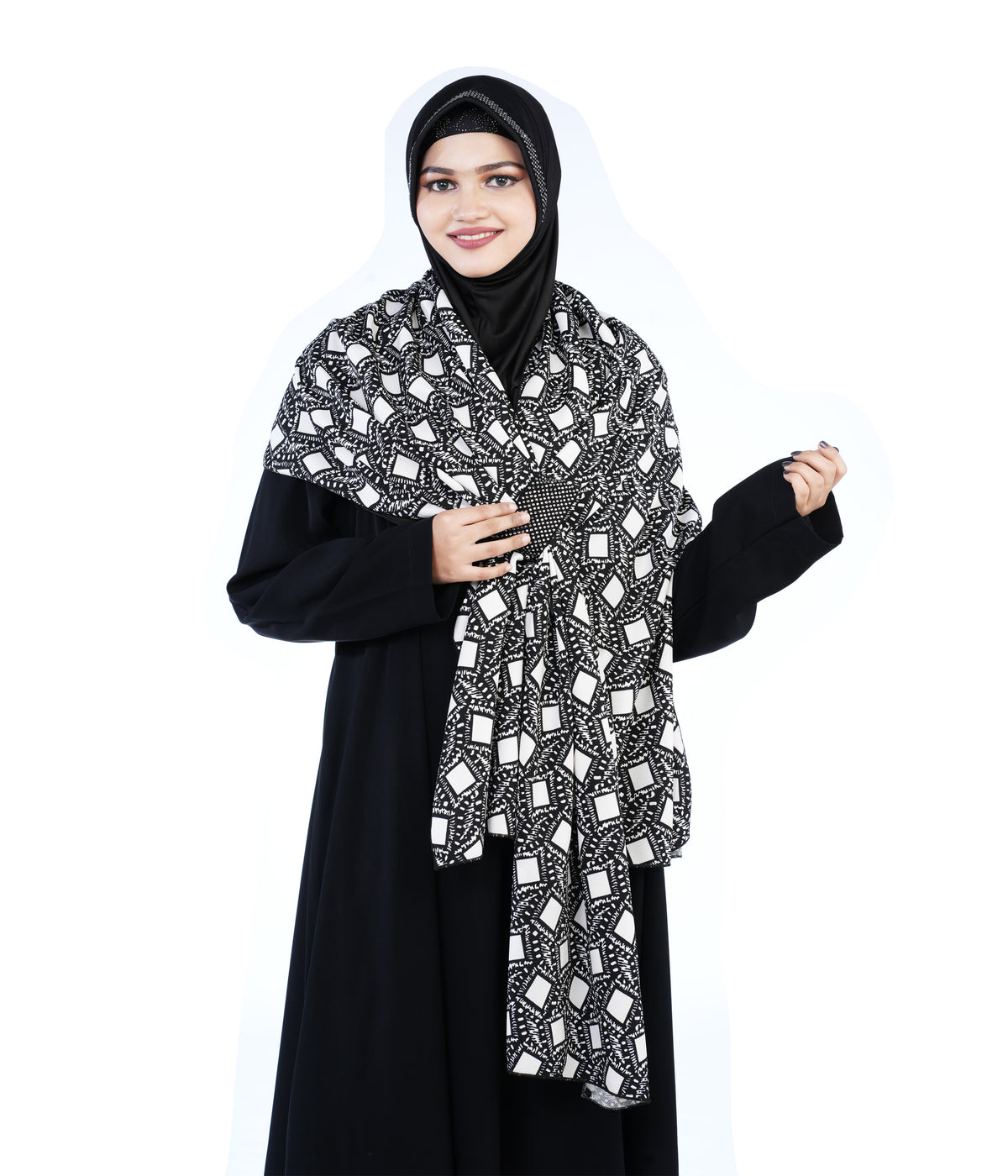 Modest Women's Stylish Ainaz Shyla hijab Free Size