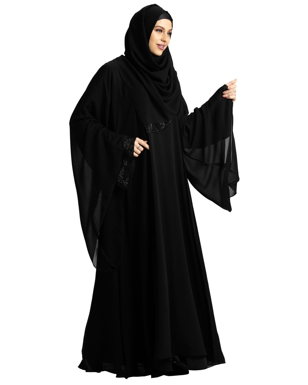 Mehar Hijab Modestly Stylish Look Classy and elegant ROZANA Premium Abaya
