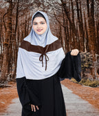 Mehar Shakira Elegant Dual-Tone Knot Hijab
