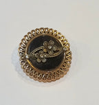 3 Pcs Hijab Pins Round designed Buttons, Strong Hijab Pins for Women Brooches