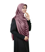 Modest FashiMehar Laila Two-Piece Frilled Hijab Set