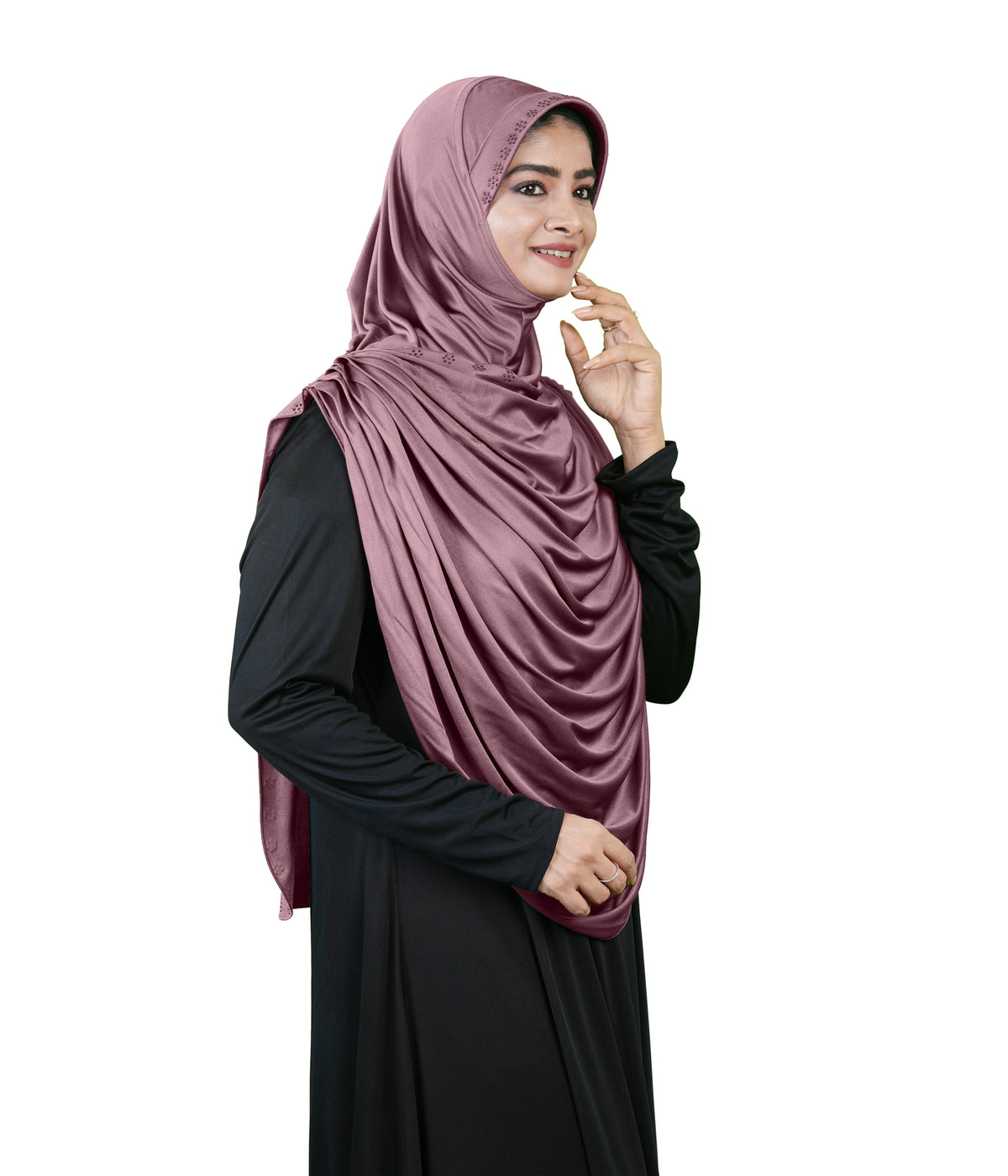 Modest FashiMehar Laila Two-Piece Frilled Hijab Set