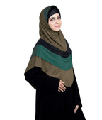Mehar Hijab's Modest Women's Stylish Designs Layered Elegance Dilsha Color Blend