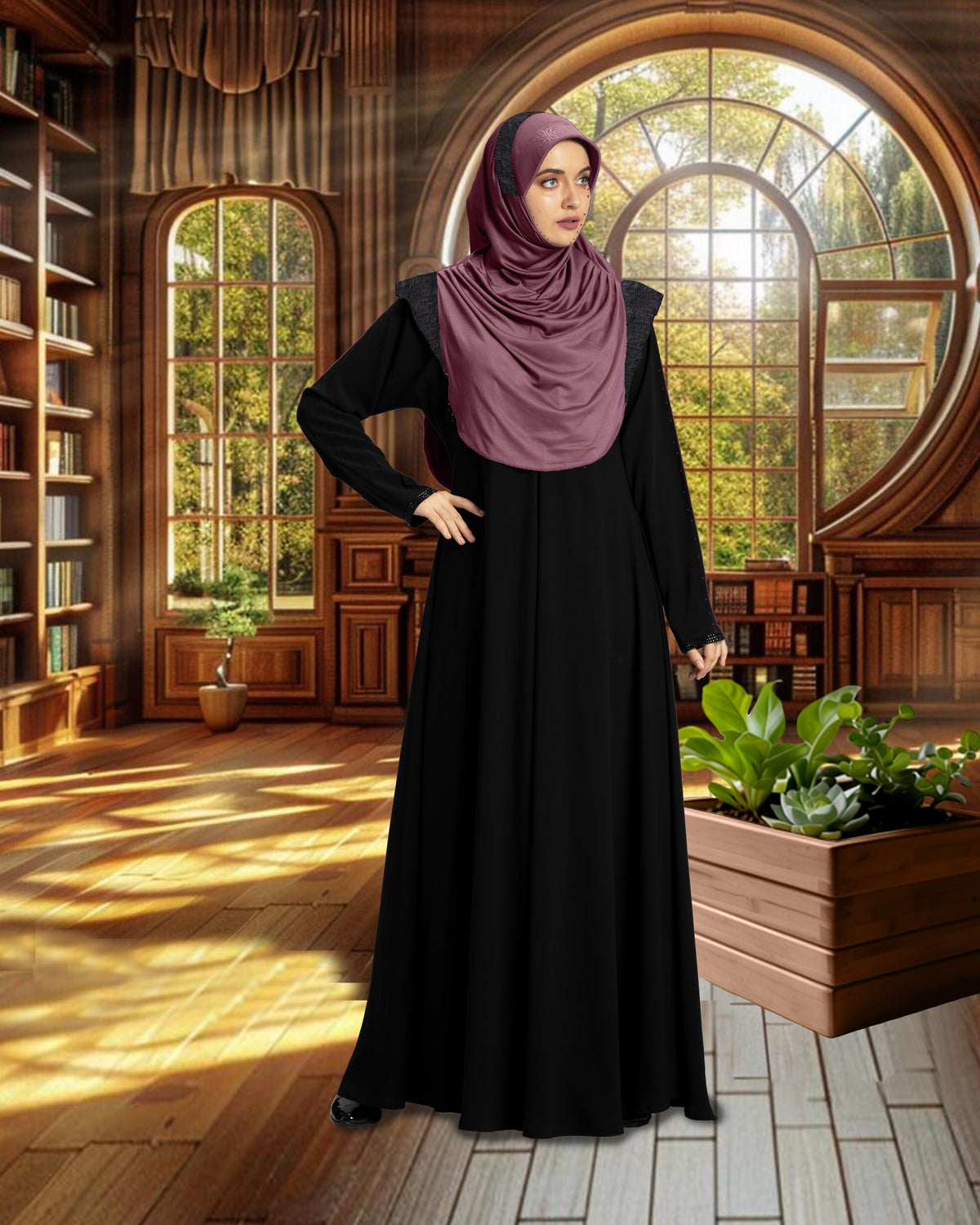 Modest Fashion Women's Soft feel good Fabric Naaz Hijab