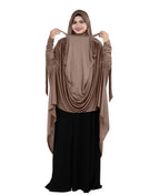 Mehar Hijabs Safia Face Mask Long Hijab for Women – Full Coverage Khimar with In