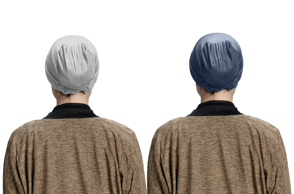 Mehar Hijab Women's Hair Bonnet SD Cap (set of 2)