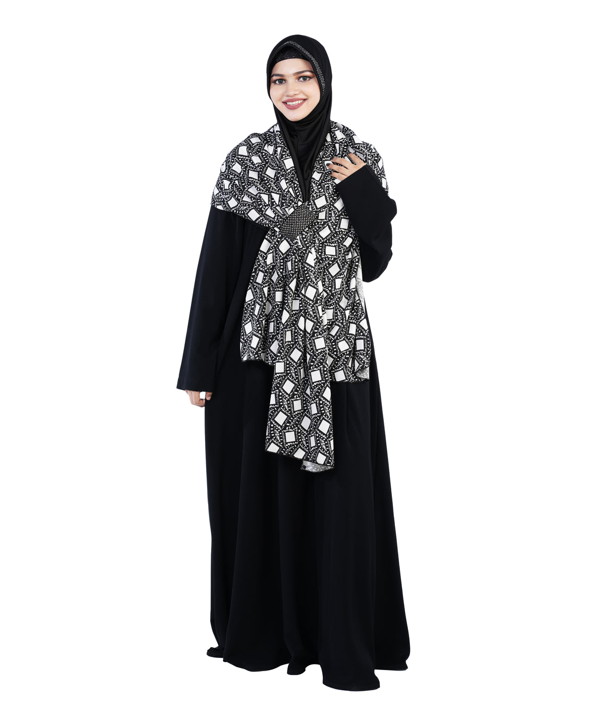 Modest Women's Stylish Ainaz Shyla hijab Free Size