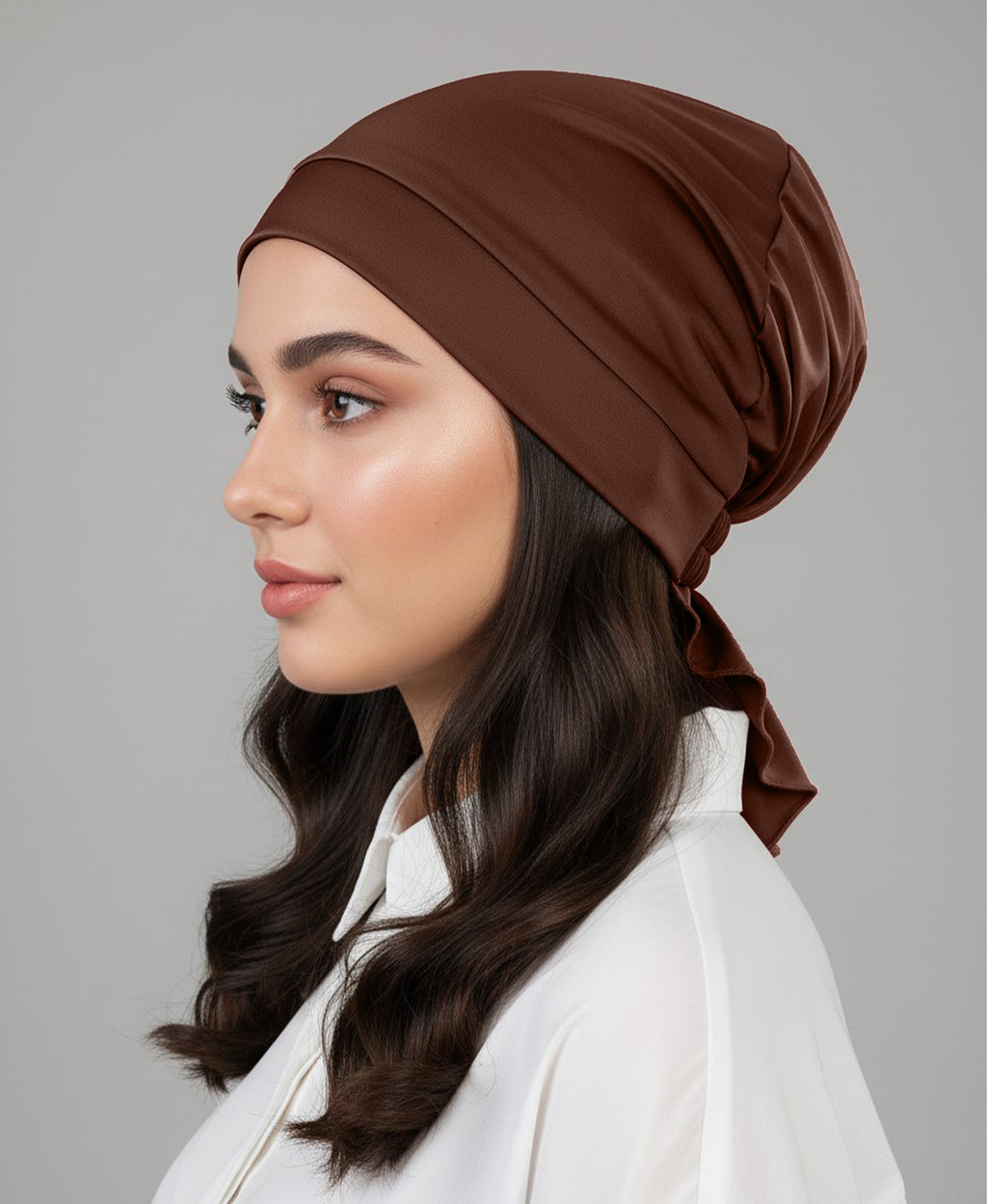 Aleena Tail Cap – Premium Hijab Undercap with Elegant Tail, Soft Stretch
