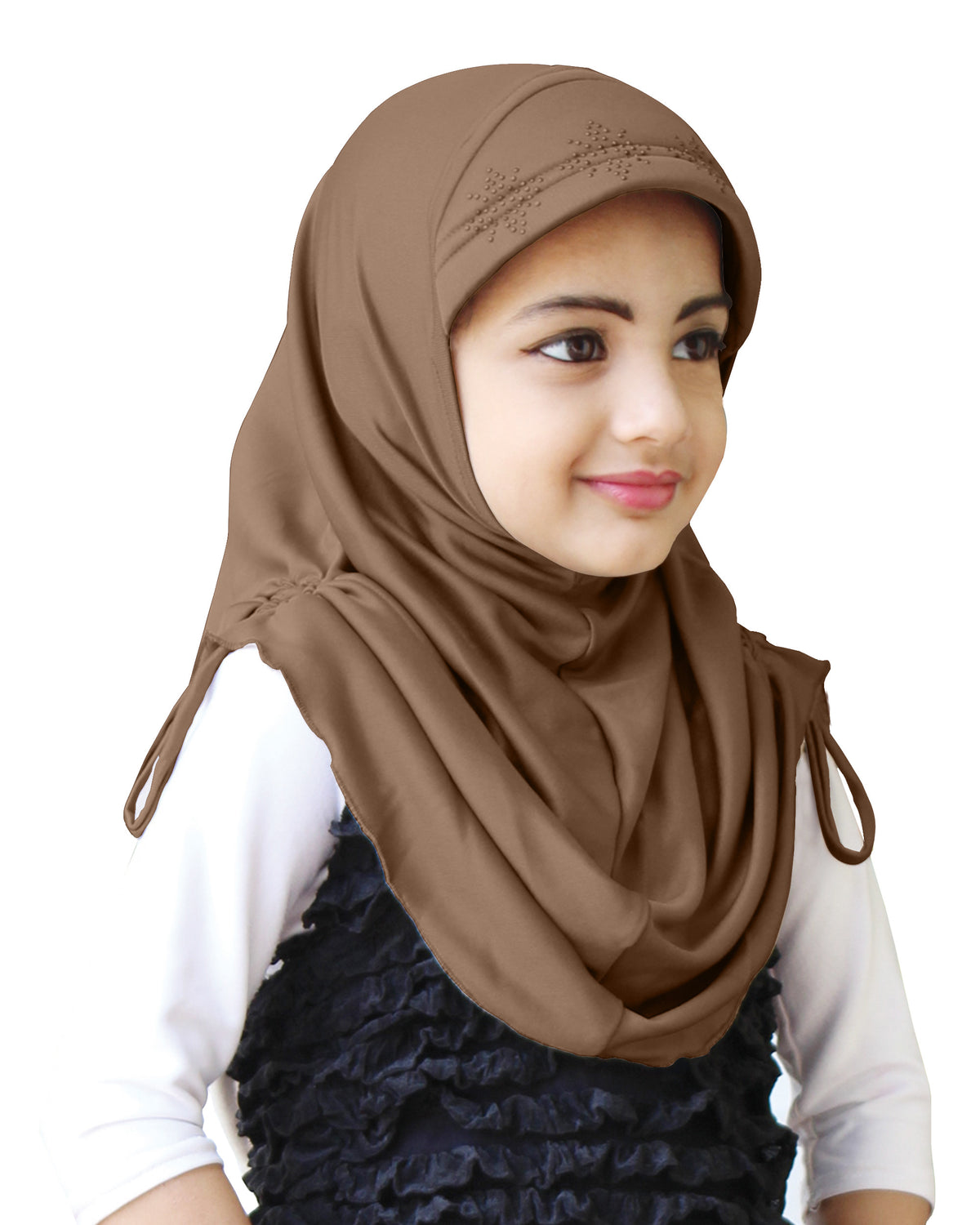 MEHAR HIJAB'S Girl's Scarf Embellished Little Heena Hijab