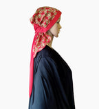 Women's Stylish Printed long tale caps (set of 2)