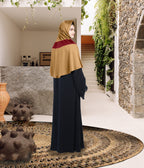 Mehar Shakira Elegant Dual-Tone Knot Hijab