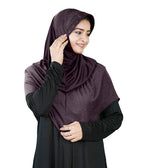 Mehar Hijab Muslim Women's Dual Layer & Dual Texture Fabric Zaira Hijab