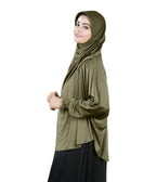 Mehar Hijabs Modest Elegant Saima Farasha type Hijab – One-Piece