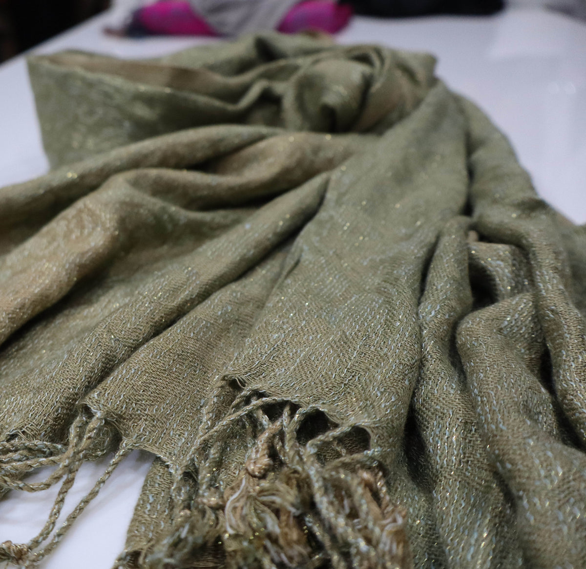 MEHAR HIJAB Glittering Scarf for Women - Breathable