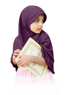 Mehar Hijab's Girl's Plain Long Hijab feel good Little Ma-ale Hijab
