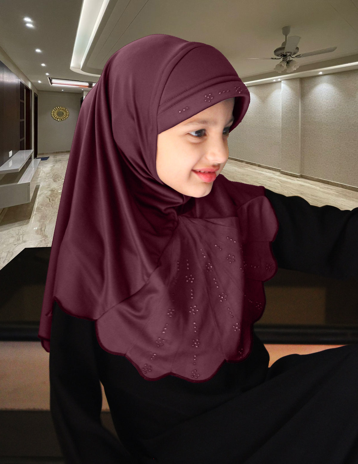 MEHAR HIJAB'S Kids Scarf Little Meharin Girl's Hijab