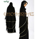 Modest Women's Stylish Ghoharnaz Three Layer KHIMAR