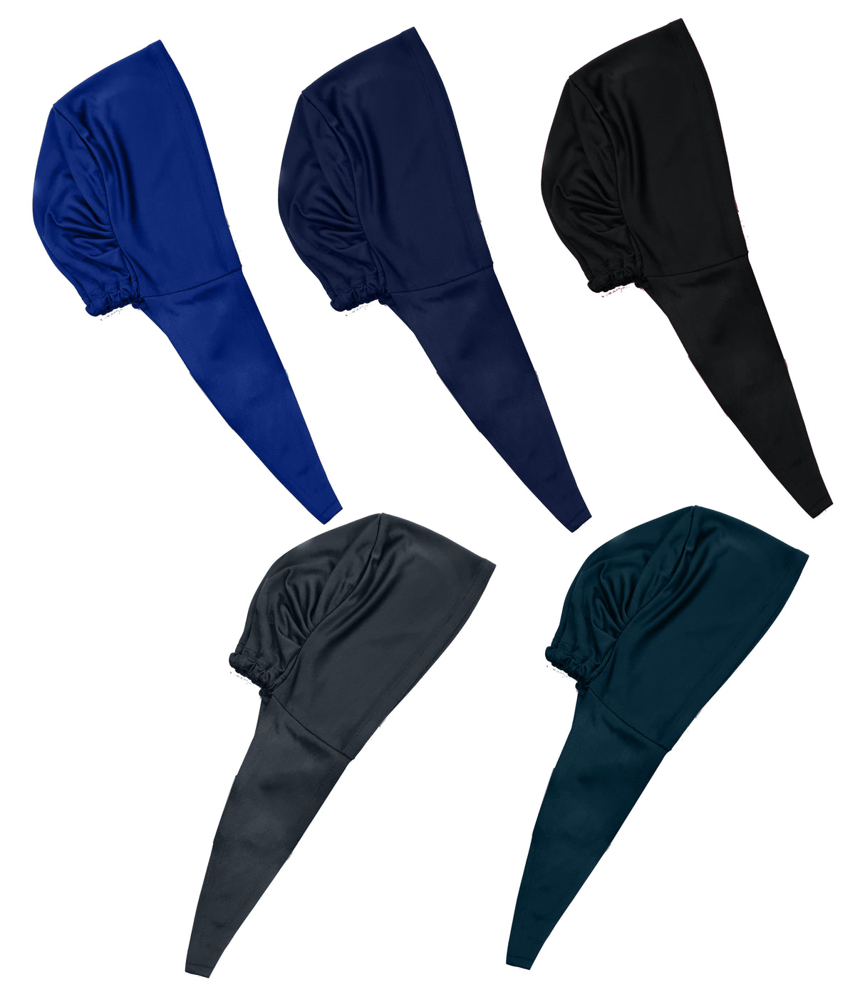 Mehar Malka T Cap – Tail Hijab Underscarf with Adjustable Back Tie | Pack of 5