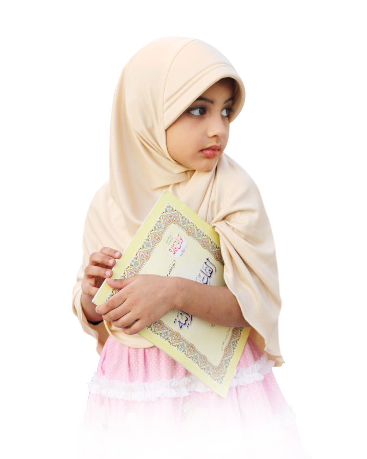 Mehar Hijab's Girl's Plain Long Hijab feel good Little Ma-ale Hijab
